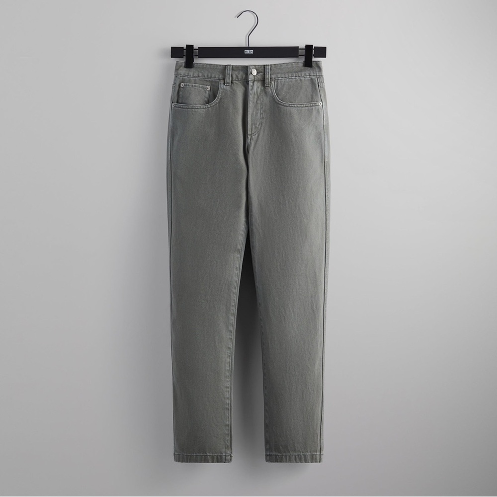 Kith 101 Stafford Denim Pants “Tinge” Pastel Green Wash Jeans Size 28